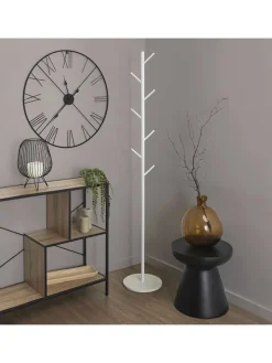 THE HOME DECO FACTORY Regale & Schränke|Garderoben<Garderobenständer in Weiß - (B)27 x (H)173 x (T)27 cm