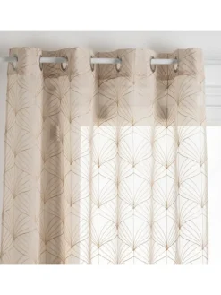 Atmosphera Créateur d'intérieur Gardinen, Jalousien & Rollos<Gardine in beige