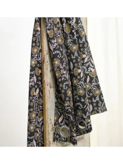 Today Gardinen, Jalousien & Rollos<Gardine "Japur" in Dunkelblau/ Hellbraun - (L)240 x (B)140 cm