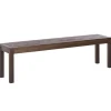 Beliani Gartenmöbel<Gartenbank TUSCANIA in Braun - (W) 160 x (H) 45 x (L) 35 cm