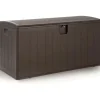 COSTWAY Gartendekoration<Gartenbox 400 L in Braun