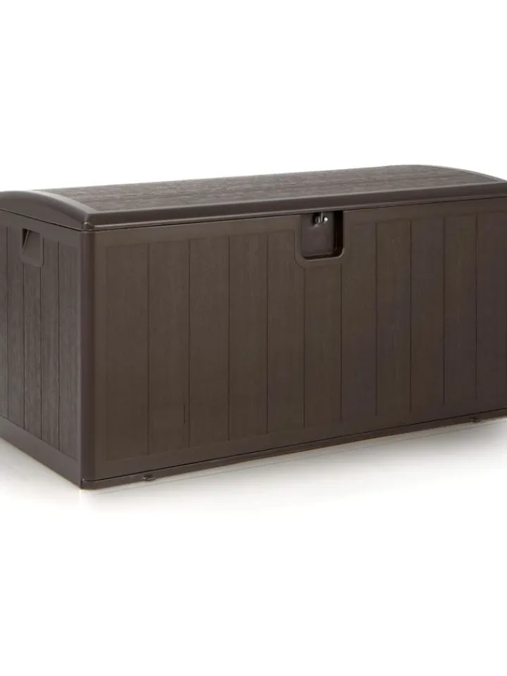 COSTWAY Gartendekoration<Gartenbox 400 L in Braun