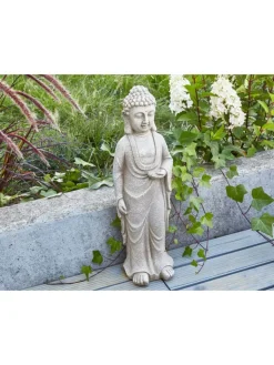 Beliani Gartendekoration<Gartenfigur THOIRY in Grau - (W) 21 x (H) 70 x (L) 20 cm