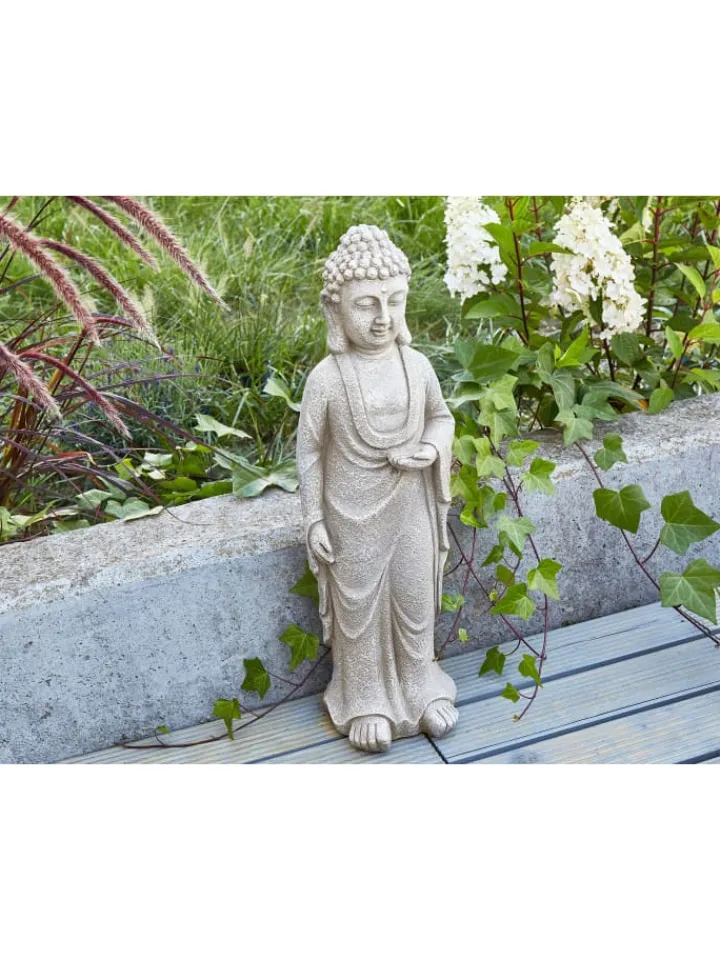 Beliani Gartendekoration<Gartenfigur THOIRY in Grau - (W) 21 x (H) 70 x (L) 20 cm