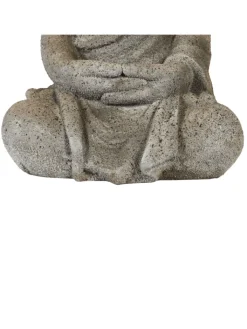 Beliani Gartendekoration<Gartenfigur VALLOIRE in Grau - (W) 24 x (H) 41 x (L) 19 cm