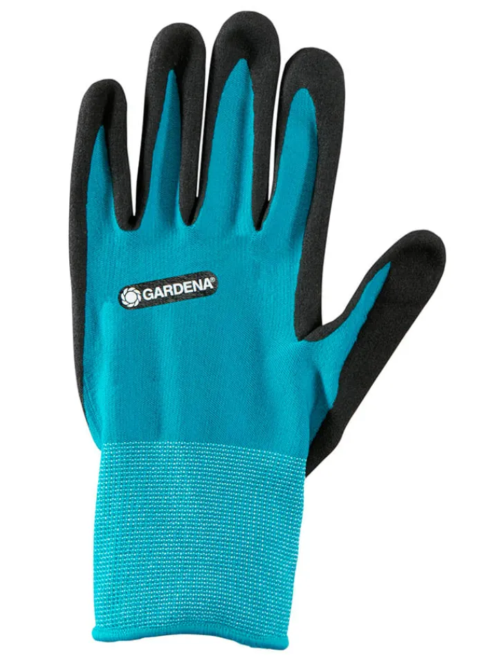 Gardena Gartendekoration<Gartenhandschuhe in Hellblau/ Schwarz