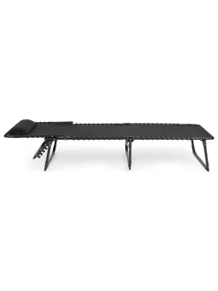 Lifa Living Gartenmöbel<Gartenliege in Schwarz - (L)189 x (B)59 cm