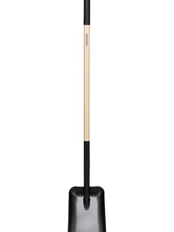 Fiskars Gartendekoration<Gartenschaufel in Hellbraun/ Schwarz - (H)143,5 cm