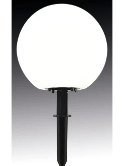 näve Außenbeleuchtung|Außenleuchten<Gartenstecker in Weiß/ Schwarz - (H)83 cm