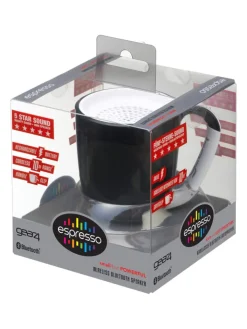 COFI 1453 Tv & Audio<Gear4 Bluetooth Mini-Lautsprecher im Espresso-Tassen-Design Kompakter in Schwarz