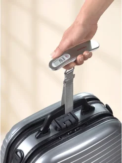 Soehnle Technik|Pflege & Gesundheit<Gepäckwaage "Travel" in Silber - (L)15 cm