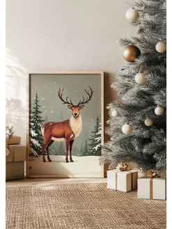 ABERTO DESIGN Wanddekoration<Gerahmter Kunstdruck