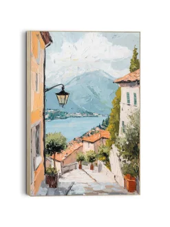 Orangewallz Wanddekoration<Gerahmter Kunstdruck "Italian Charm"
