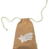 FABELAB Wohndekoration<Geschenkbeutel "Shooting Star" in Hellbraun - (B)23 x (H)34 cm