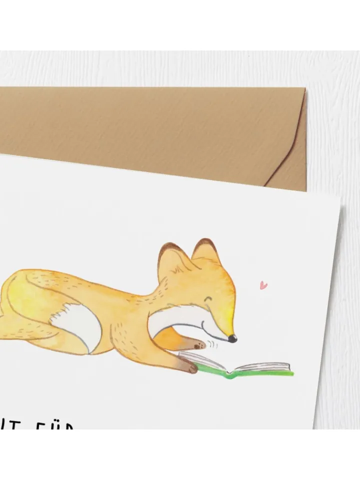 Mr. & Mrs. Panda Sonstige Gutscheine<Geschenkkarte Bücherabend Geschichten mit Spruch in Weiß
