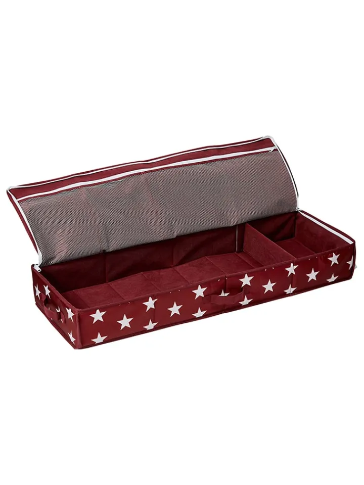 STORE IT Kisten & Körbe<Geschenkpapier-Organizer in Weinrot - (B)90 x (H)12 x (T)30 cm