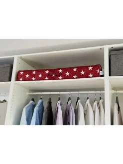 STORE IT Kisten & Körbe<Geschenkpapier-Organizer in Weinrot - (B)90 x (H)12 x (T)30 cm