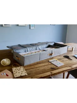 STORE IT Kisten & Körbe<Geschenkpapier-Organizer "Premium" in Hellgrau - (B)90 x (H)12 x (T)30 cm