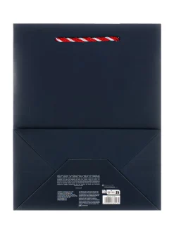 Tri-Coastal Design Partyzubehör & -Dekoration<Geschenktüte in Dunkelblau/ Rot - (B)17,8 x (H)25 cm