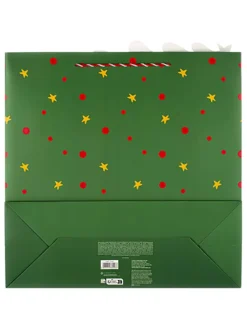 Tri-Coastal Design Partyzubehör & -Dekoration<Geschenktüte in Grün/ Rot - (B)40 x (H)43,5 cm