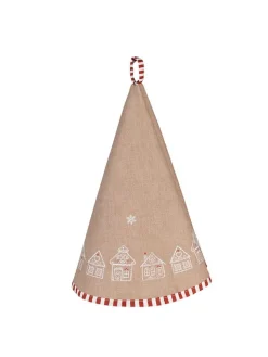 Clayre & Eef Küchentextilien|Tisch- & Küchentextilien<Geschirrtuch in Beige - Ø 80 cm