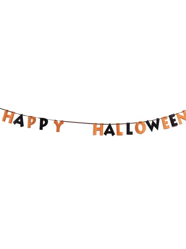 Rubie`s Partyzubehör & -Dekoration<Girlande "Happy Halloween" in Bunt