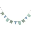 Andreu Toys Wohndekoration<Girlande in Mint/ Hellblau - (L)200 cm