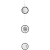 GILDE Wanddekoration<Girlande "Visione" in Silber - (L)105 cm