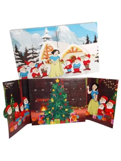 Krebs Glas Lauscha Adventskalender<Glasfiguren-Adventskalender "Märchen" in Bunt