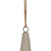 POSIWIO Wohndekoration<Glocke in Beige - (H)24 Ø 14 cm
