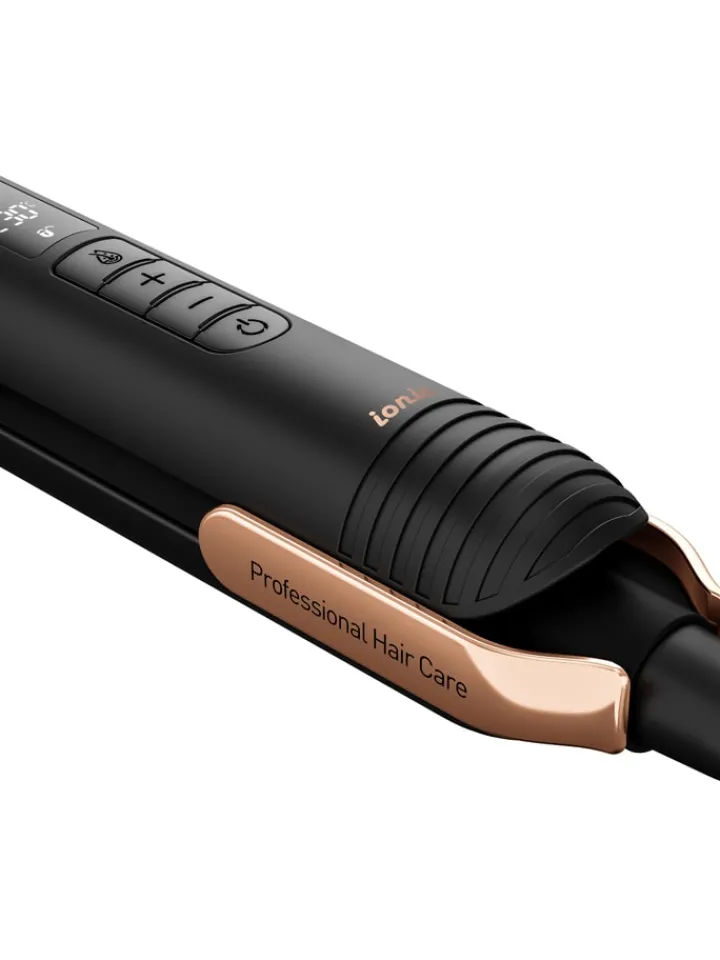 GRUNDIG Technik|Pflege & Gesundheit<Glätteisen "NaturaShine" in Schwarz/ Roségold