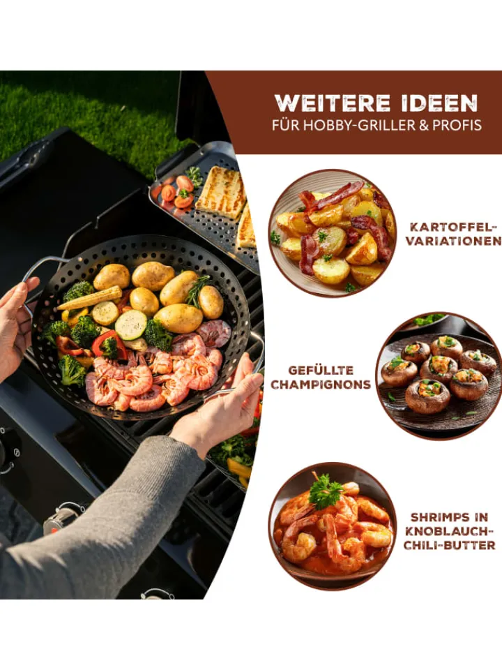 bremermann Grillen<Grillpfanne