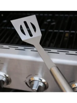 GAUMENKICK Grillen<Grillwender - Pfannenwender - Edelstahl L: 35cm in silber