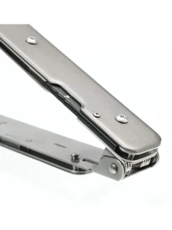 RADOLEO Grillen<Grillwerkzeug Grill-Multi-Tool GENIUS POCKET 4in1 Grillbesteck in silber
