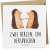 Mr. & Mrs. Panda Sonstige Gutscheine<Gutschein Hochzeit Versprechen mit Spruch in Weiß
