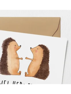 Mr. & Mrs. Panda Sonstige Gutscheine<Gutschein Hochzeit Versprechen mit Spruch in Weiß
