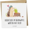 Mr. & Mrs. Panda Sonstige Gutscheine<Gutschein Kletterpark Abenteuer mit Spruch in Weiß