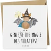 Mr. & Mrs. Panda Sonstige Gutscheine<Gutschein Magie des Theaterabends mit Spruch in Weiß