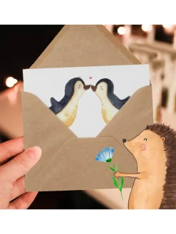 Mr. & Mrs. Panda Sonstige Gutscheine<Gutschein Pärchenabend mit Spruch in Weiß