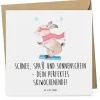 Mr. & Mrs. Panda Sonstige Gutscheine<Gutschein Skiwochenende Spaß mit Spruch in Weiß