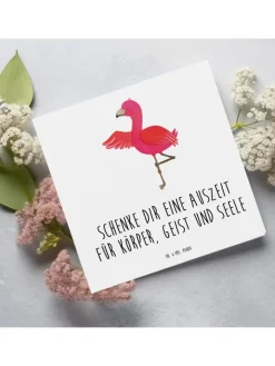 Mr. & Mrs. Panda Sonstige Gutscheine<Gutschein Wellness Auszeit mit Spruch in Weiß