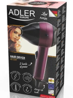 Adler Europe Technik|Pflege & Gesundheit<Haartrockner "AD 2247" in Lila