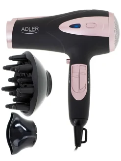 Adler Europe Pflege & Gesundheit<Haartrockner "AD 2248" in Schwarz/ Rosa