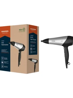 GRUNDIG Pflege & Gesundheit<Haartrockner in Schwarz