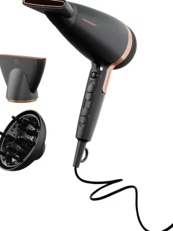 GRUNDIG Pflege & Gesundheit<Haartrockner "NaturaShine" in Schwarz