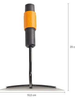 Fiskars Gartendekoration<Hacke "QuikFit" in Schwarz/ Orange