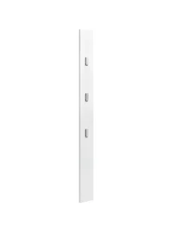en.casa Garderoben<Hakenleiste Hansnes in Weiß (L)170cm (B)15cm (H)2.5cm