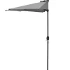 casa.pro Gartenmöbel<Halbschirm Eger in Grau (B)300cm (T)150cm (H)230cm