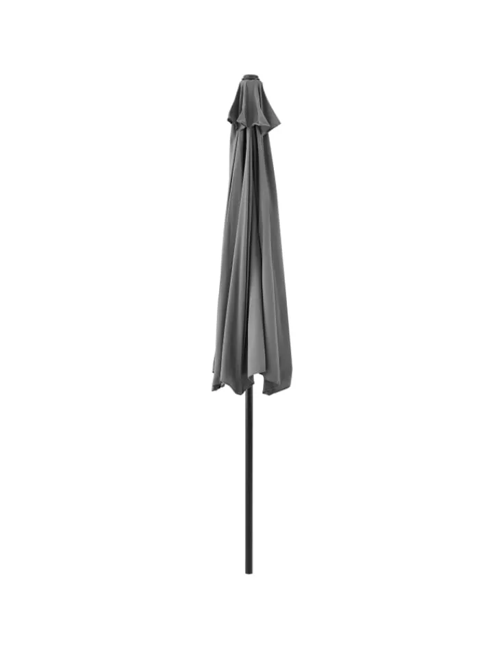 casa.pro Gartenmöbel<Halbschirm Eger in Grau (B)300cm (T)150cm (H)230cm