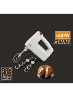 Krups Küchenelektronik<Handmixer F6081431 "3MIX 7000" in Weiß